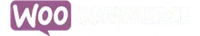 WooCommerce logo in purple and white